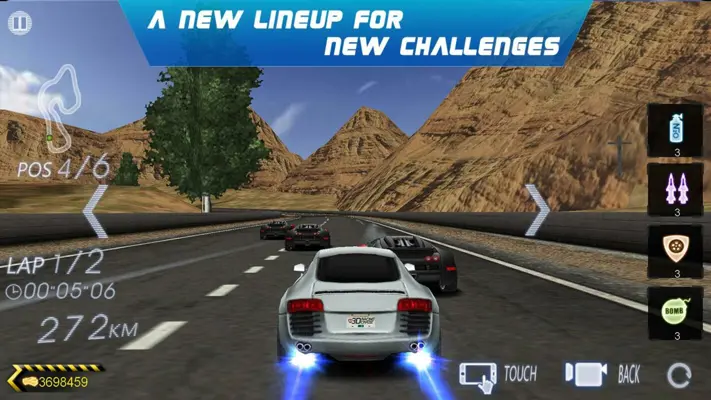 Crazy Racer 3D android App screenshot 5